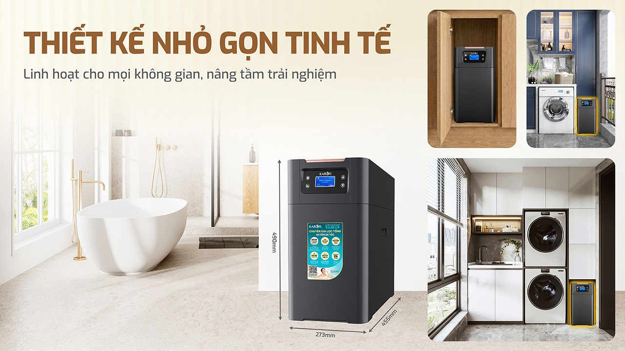 Lọc tổng trung tâm cao cấp Karofi KTF-P01